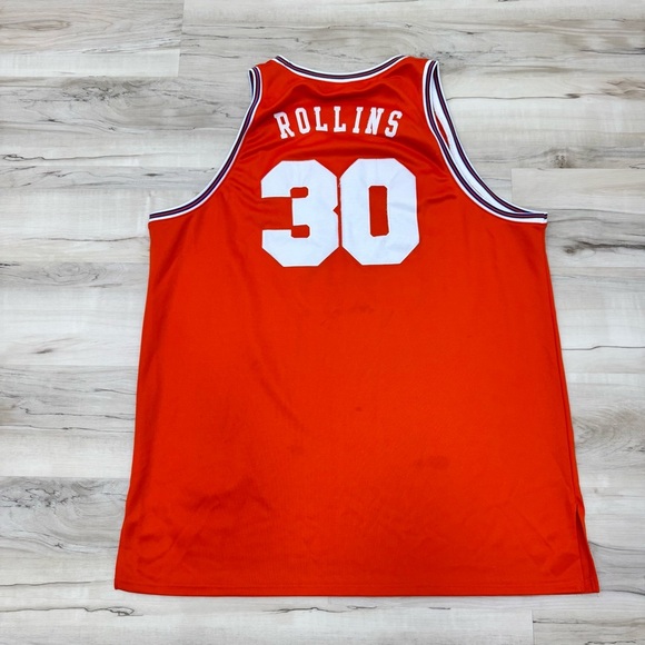 Clemson Orange Basketball Jersey Wayne Tree Rollins all American collection - Picture 3 of 7